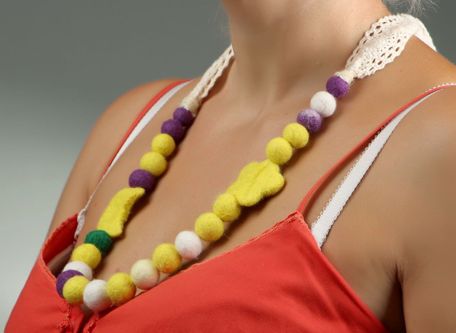 Handmade sling-beads photo 4