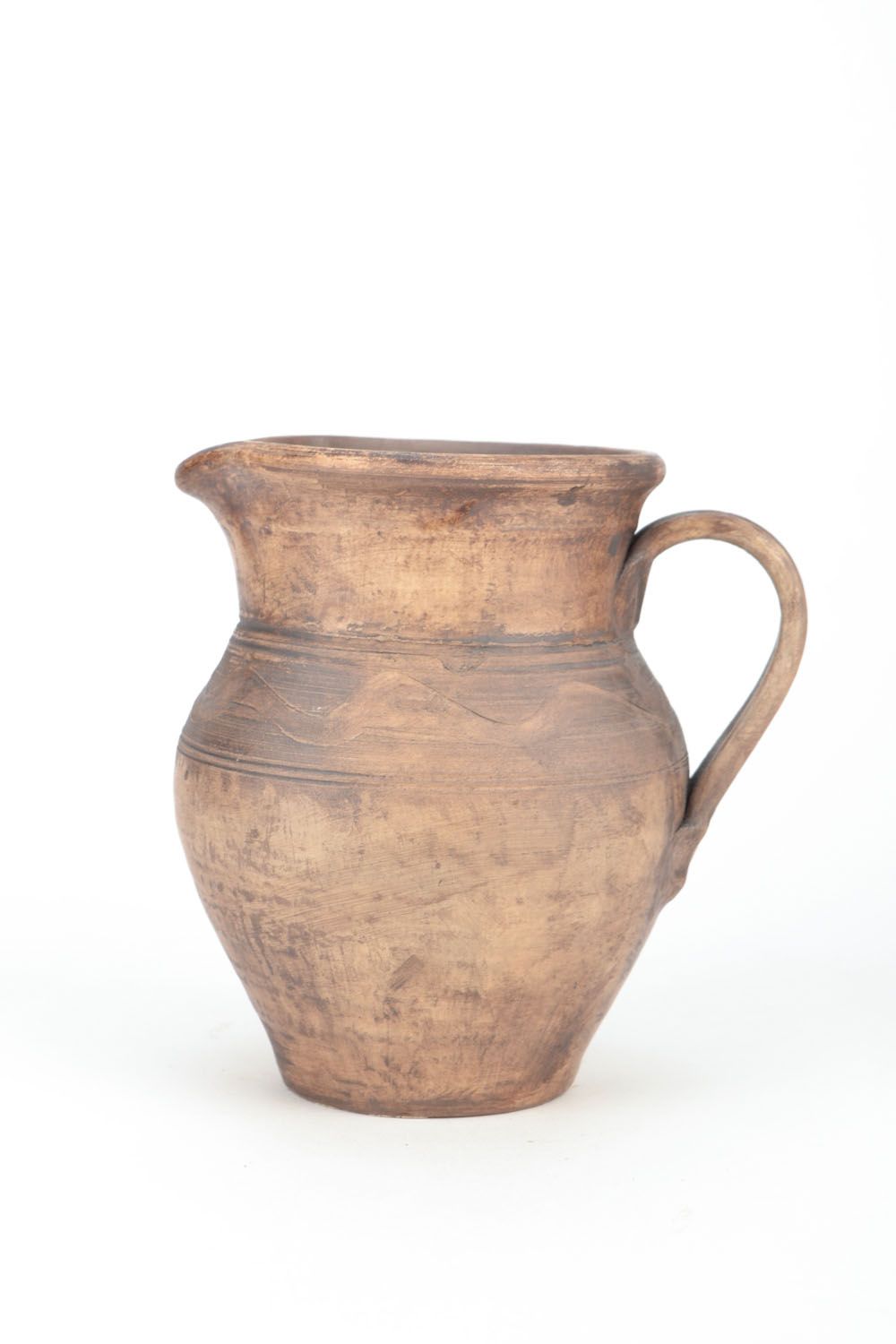 30 oz ceramic lead-free glazed milk pitcher in classic style 5,5 inches, 1 lb photo 4
