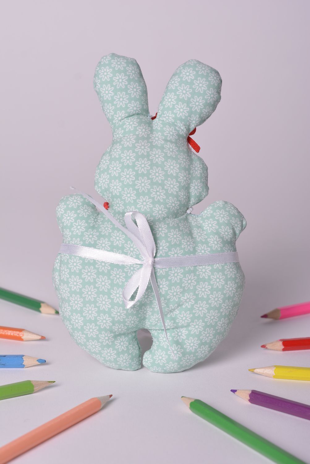 Handmade toy unusual toy for baby fabric toy for kids nursery decor soft toy photo 2