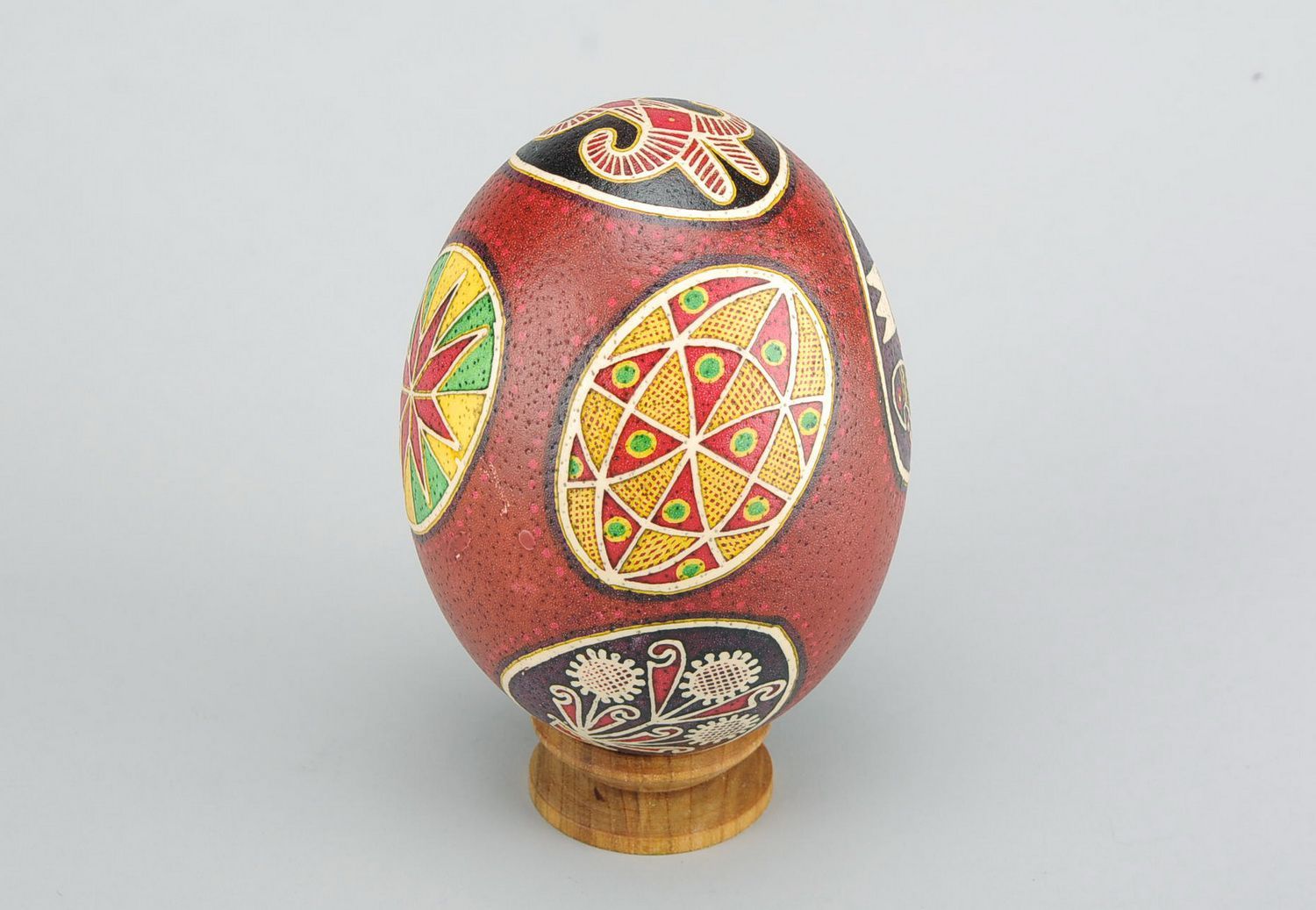 Painted ostrich egg Dnieper Easter eggs photo 4