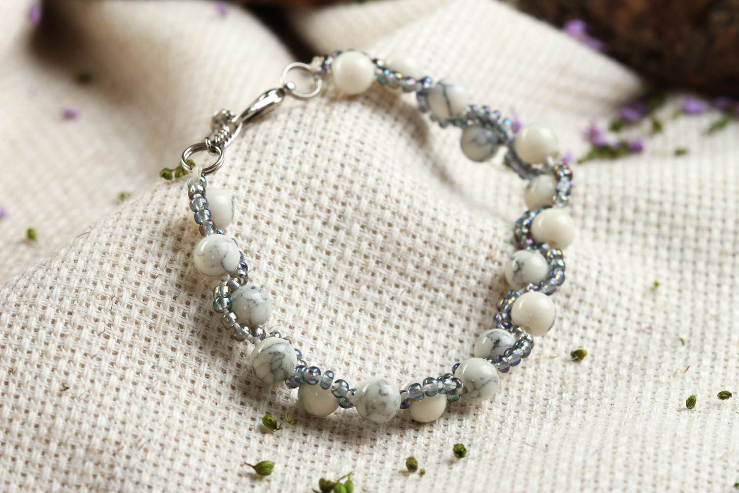 Handmade beautiful designer bracelet festive beaded bracelet designer jewelry photo 1