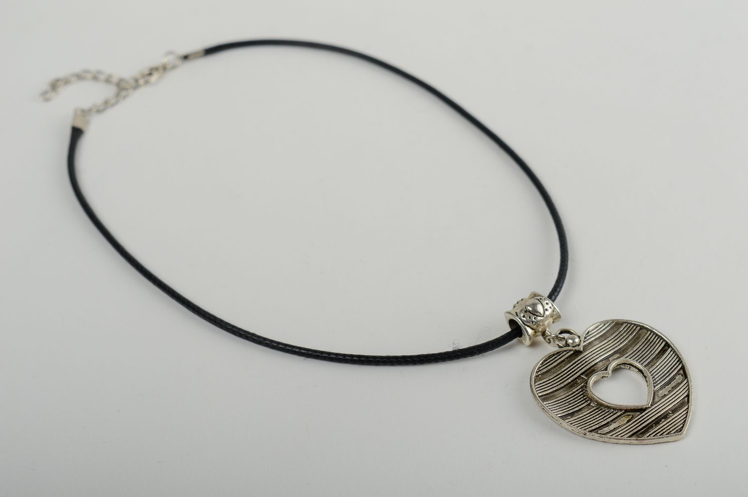 Handmade heart pendant women metal pendant fashion jewelry gift for girls photo 2