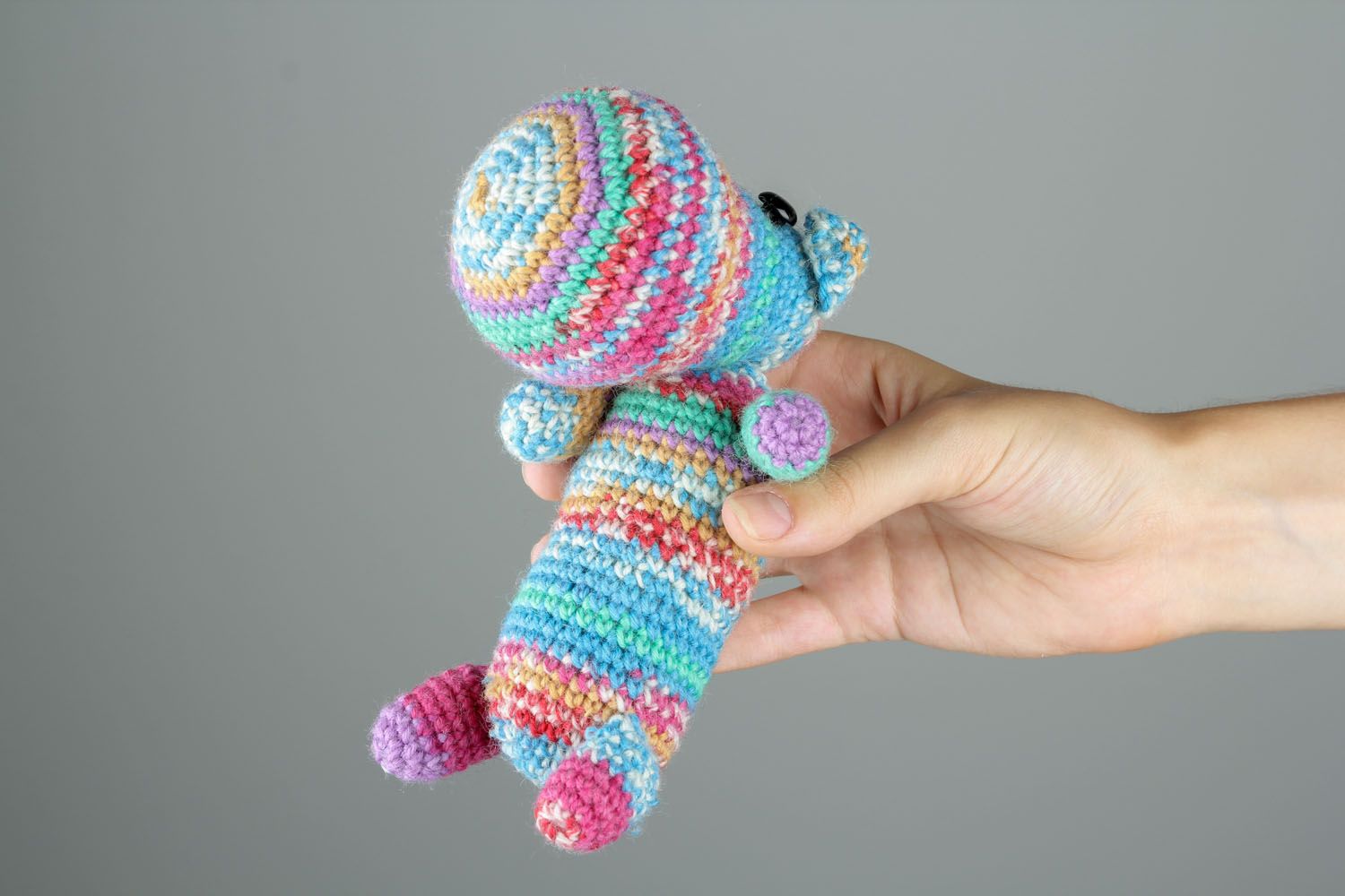 Crocheted toy Hippo photo 1