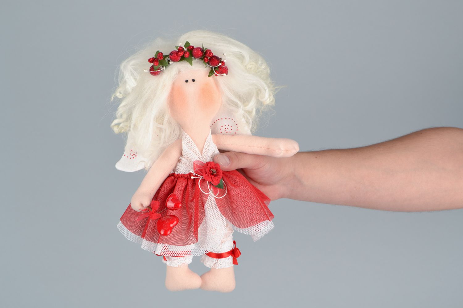 Designer fabric toy Angel photo 2