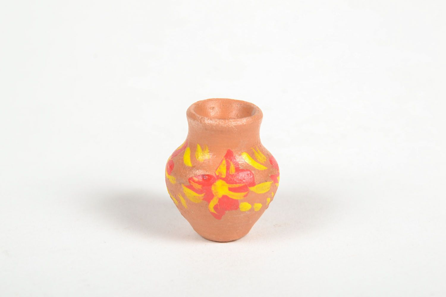 Jarro de cerâmica em miniatura foto 4