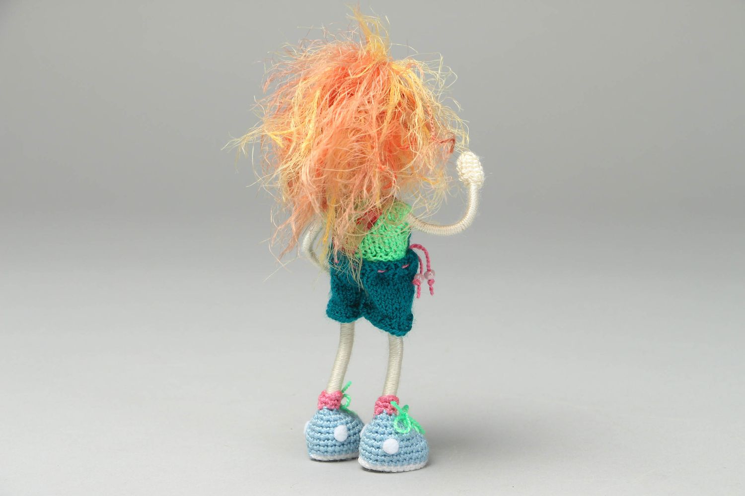 Soft crochet toy Doll photo 3