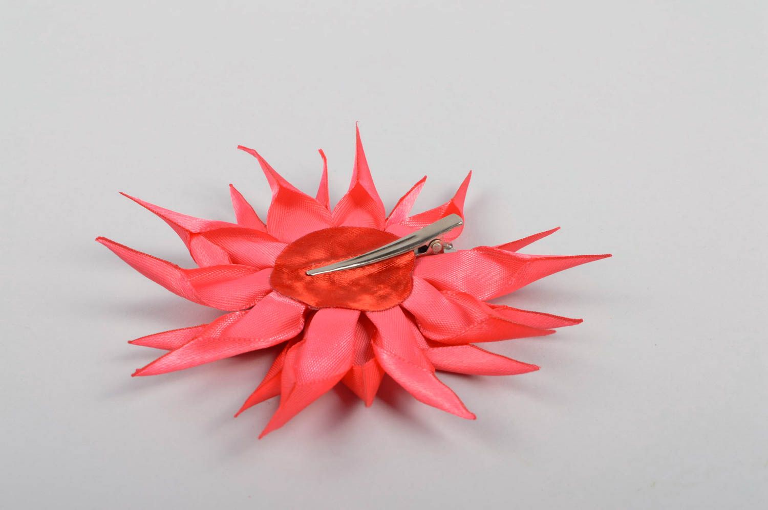 Handmade hair clip unusual accessory designer hair clip gift for her flower clip photo 4