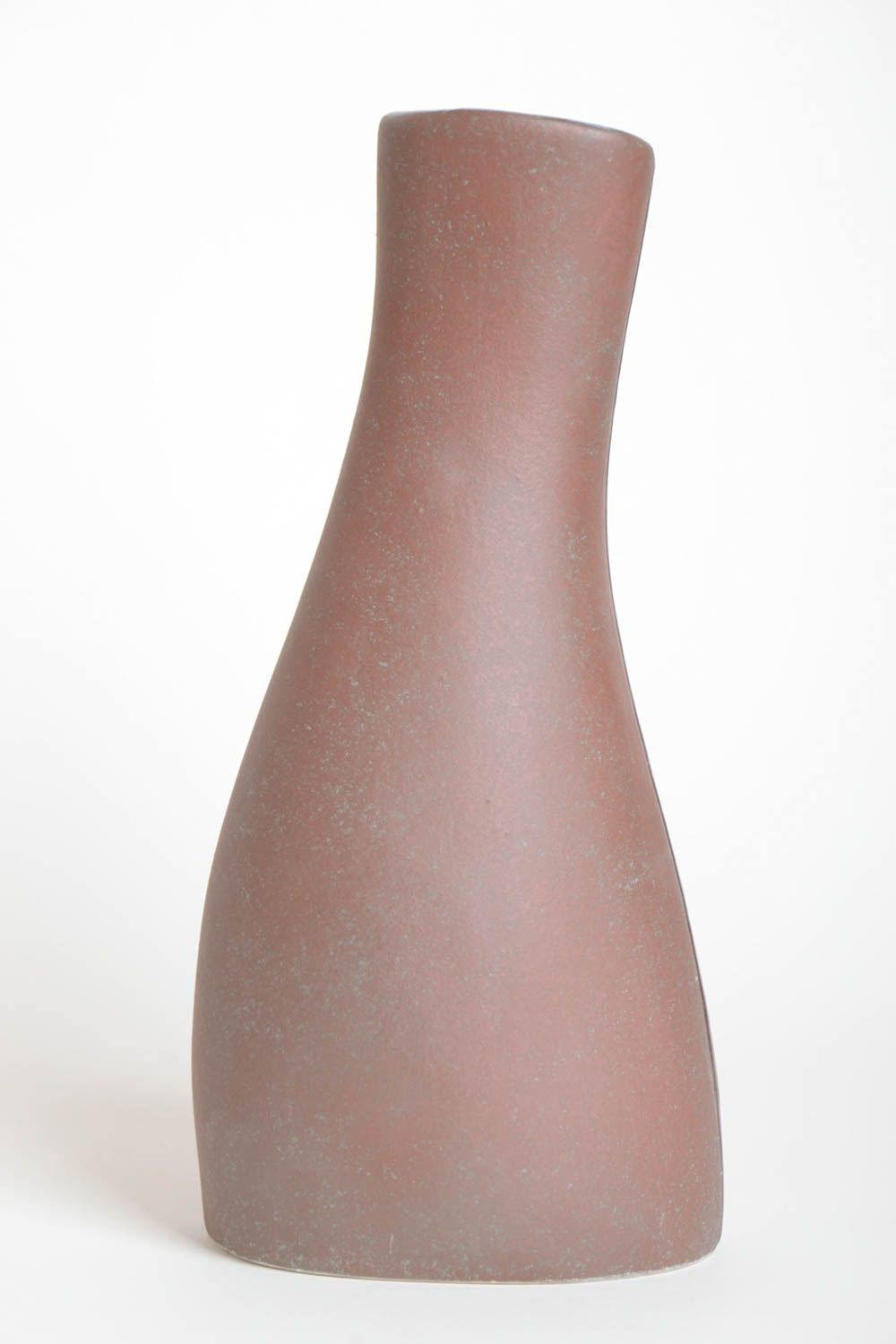 Handmade Vase aus Ton Haus Deko Keramik Vase Deko Wohnzimmer mit schönem Muster foto 4