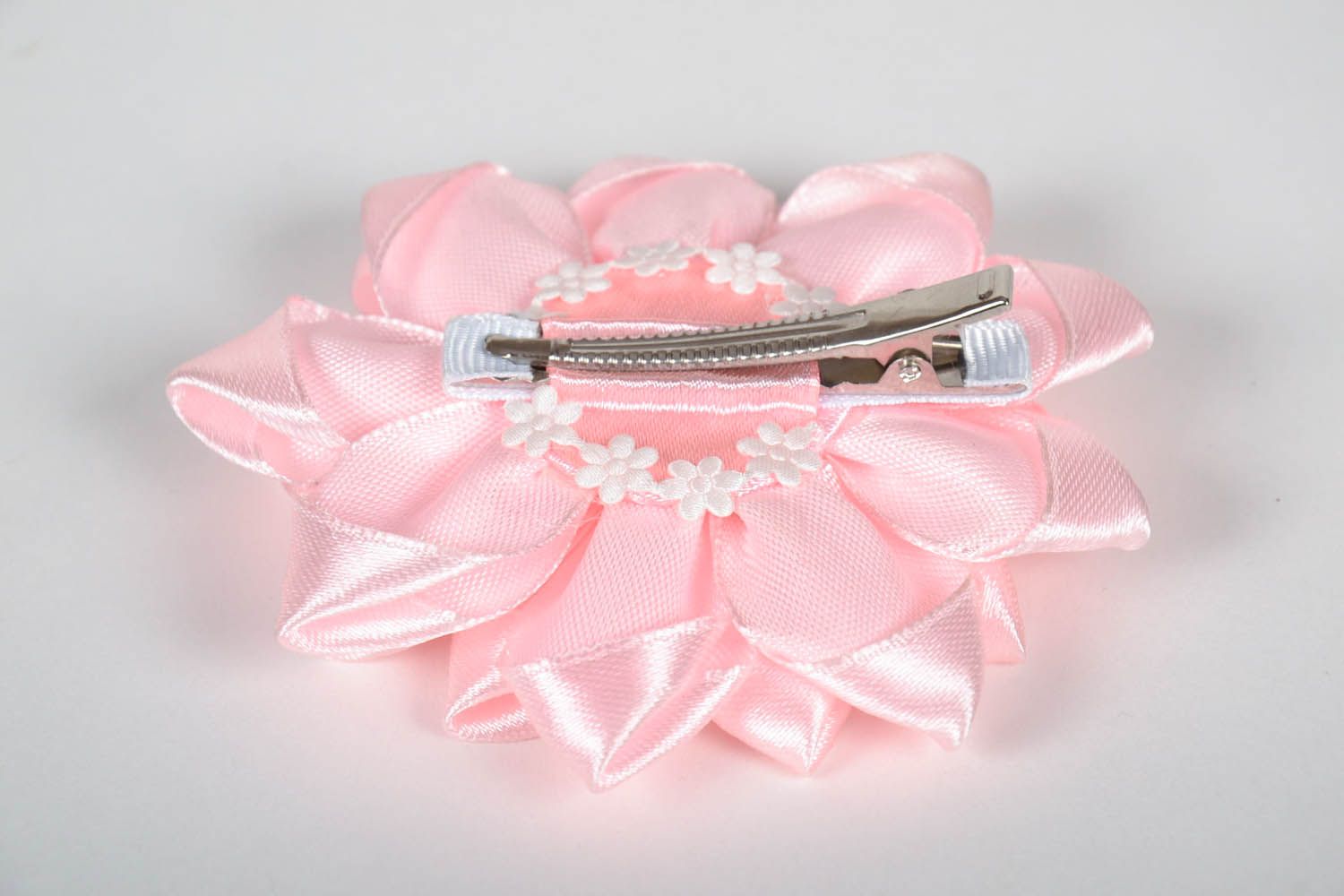 Hairpin with satin ribbons photo 3