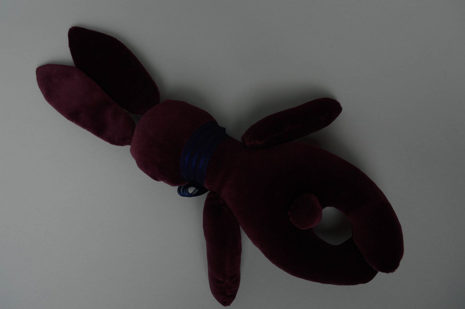 Designer fabric toy Velor Rabbit photo 5