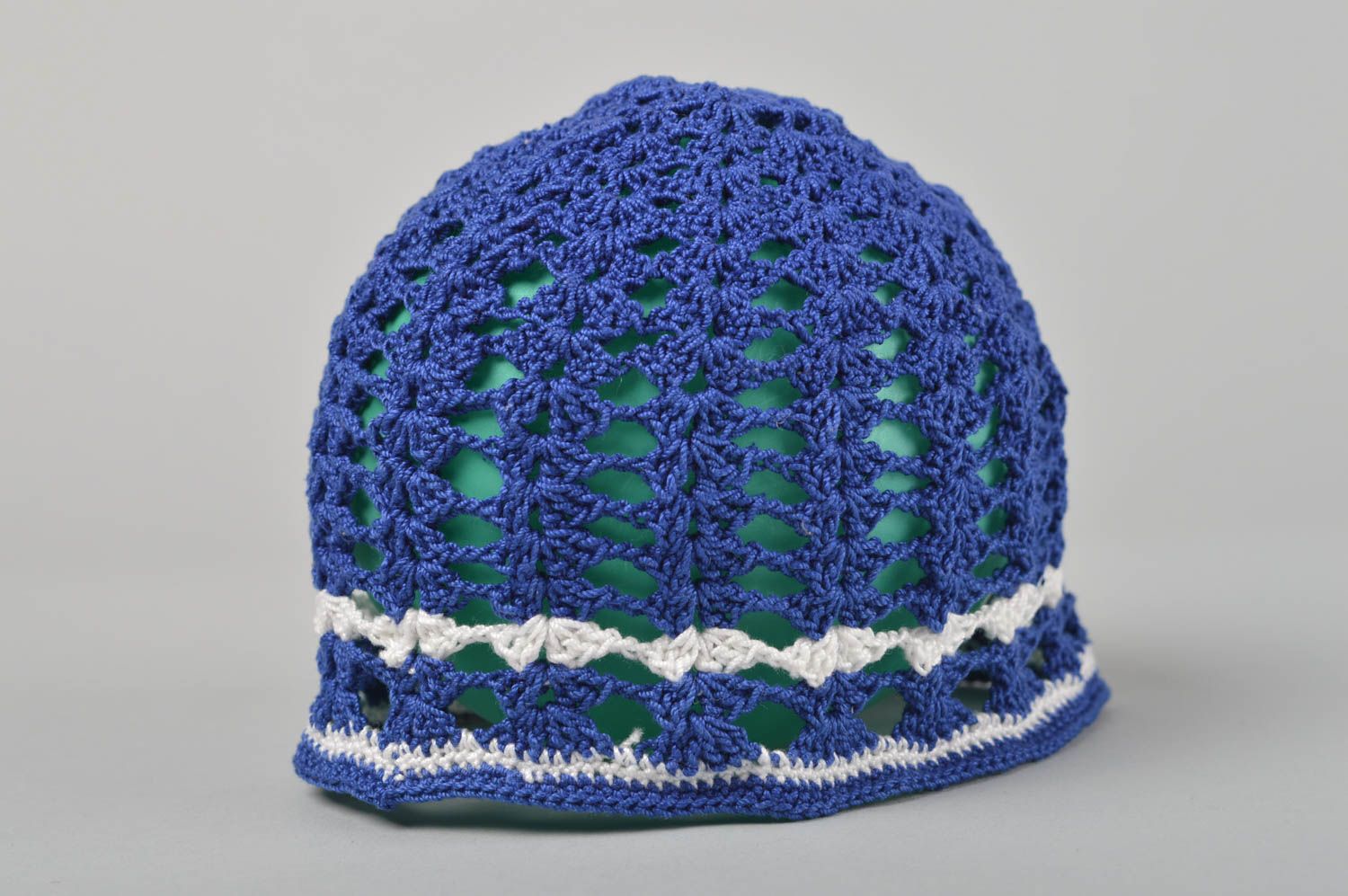 Handmade hat spring hat warm hat gift for girls children crocheted hat photo 3