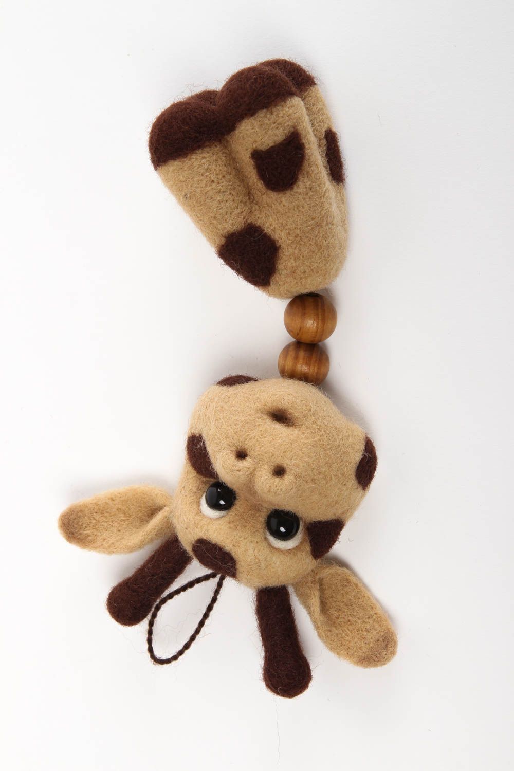 Интерьерная игрушка подарок детям игрушка ручной работы мягкая игрушка жираф фото 2