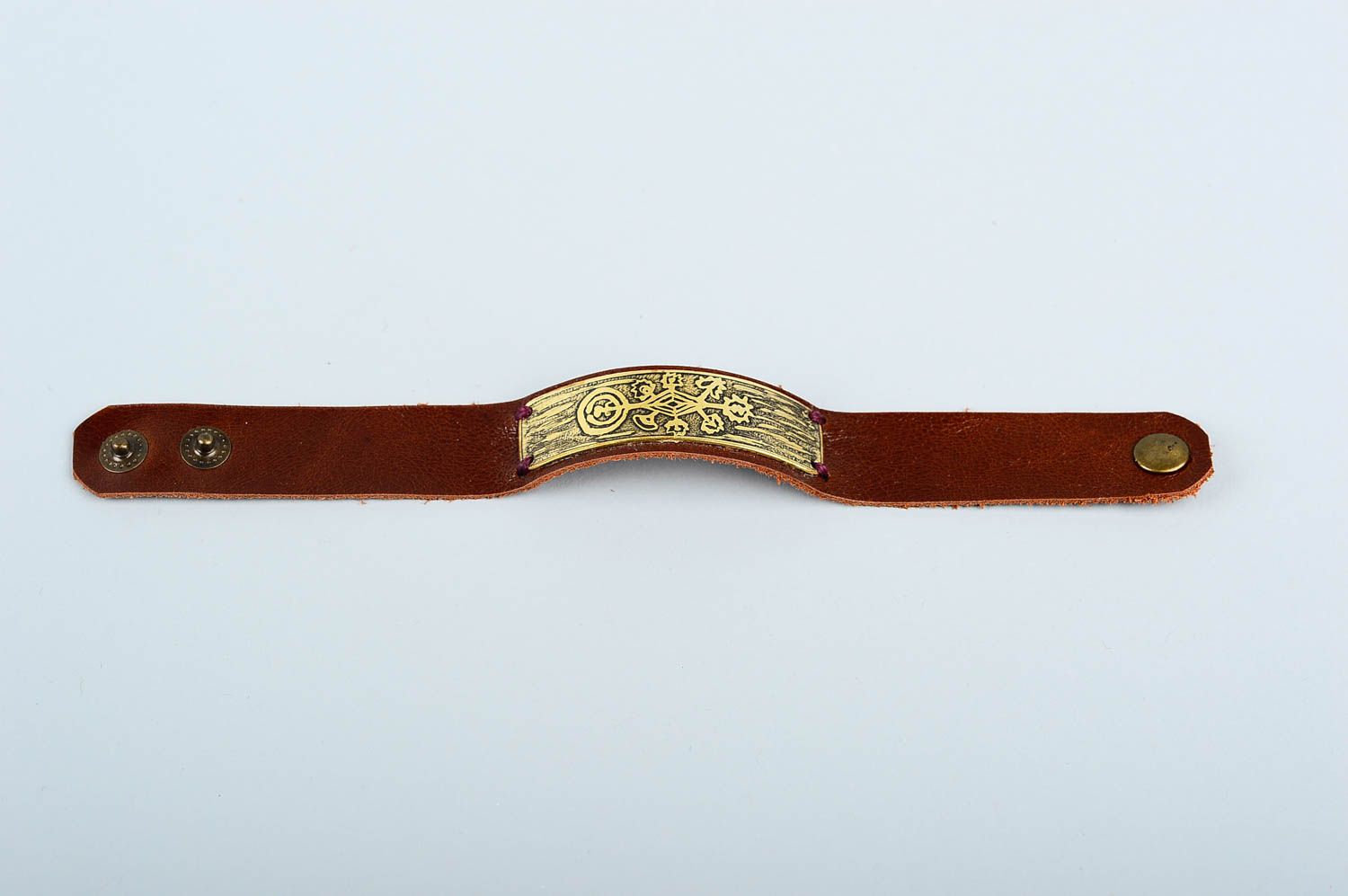 Unusual handmade leather bracelet fashion trends handmade accessories ideas photo 2