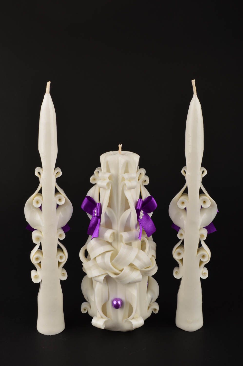 Необычные свечи ручной работы красивые свечи ажурные парафиновые свечи фото 2