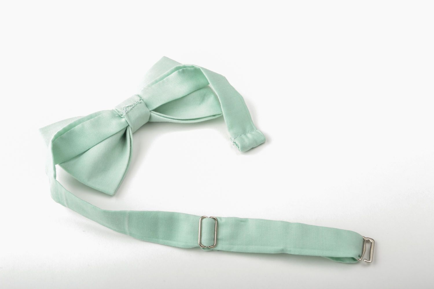 Bow tie of mint color photo 5