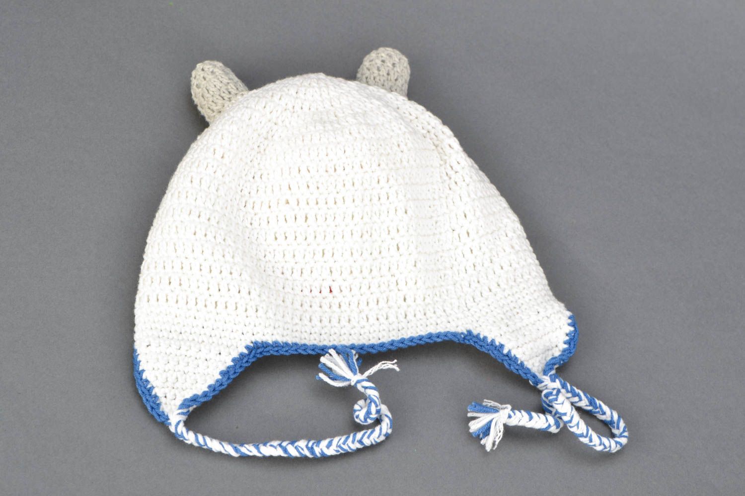 Crochet children's hat Alien photo 5