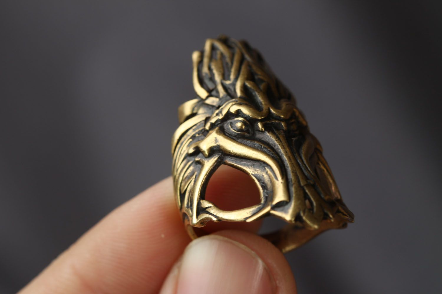 Homemade seal ring Dragon photo 3