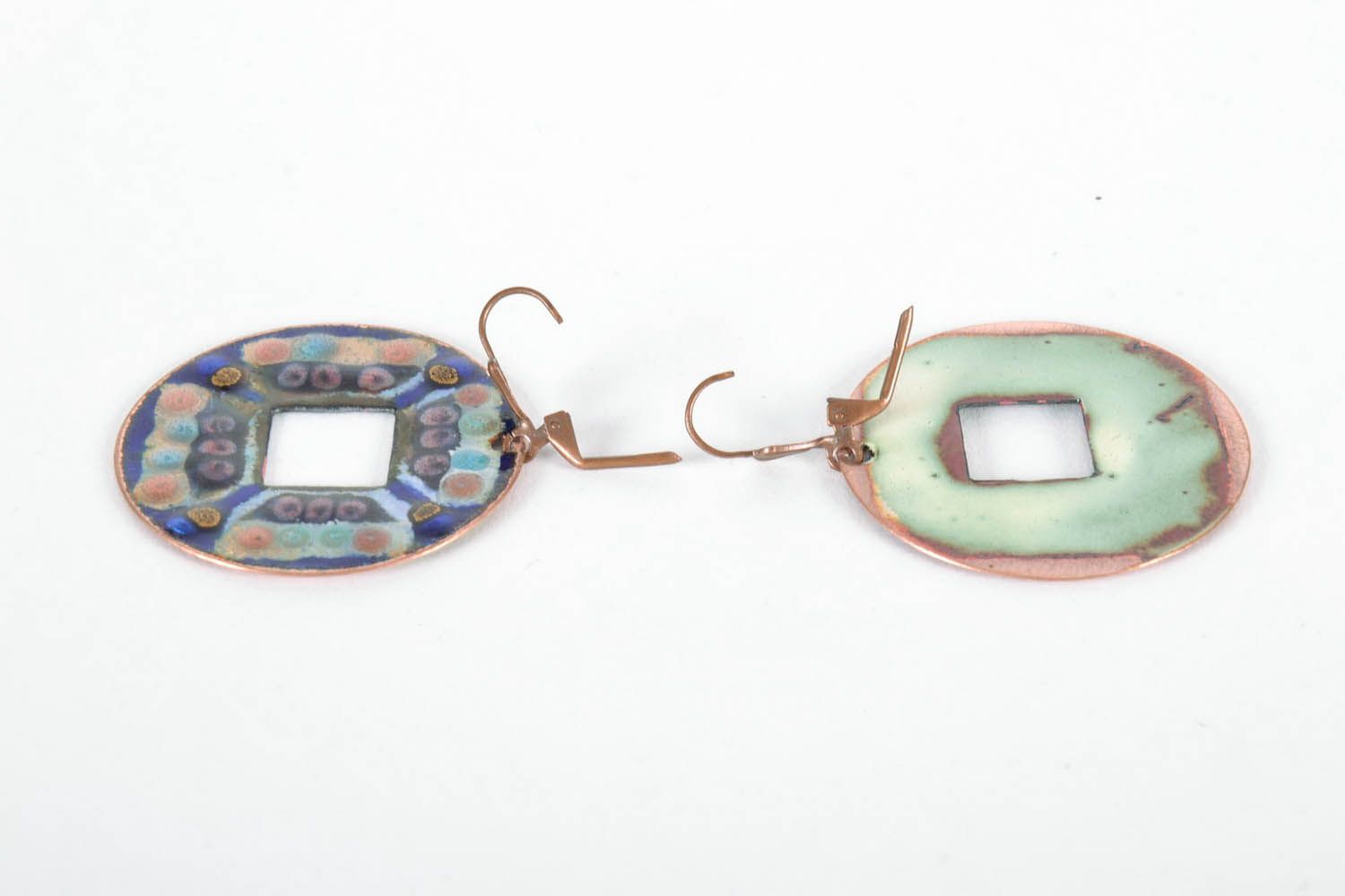 Earrings Made of Copper photo 2