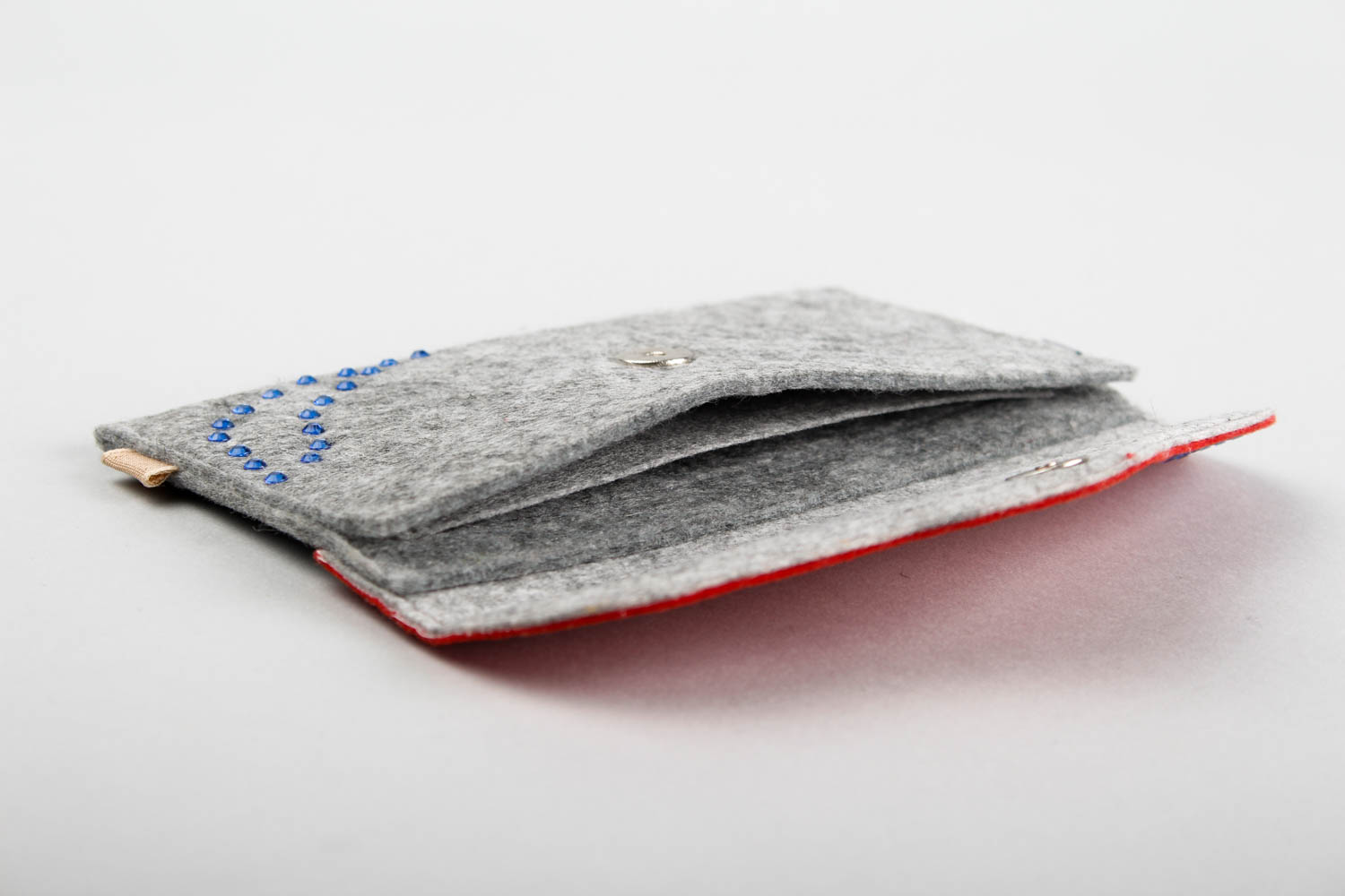 Designer wallet handmade woolen wallet leather accessories designer purse ideas photo 5