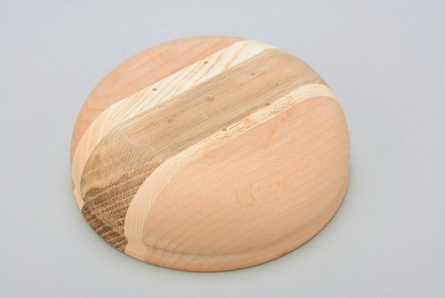 Wooden plate for dry products photo 3