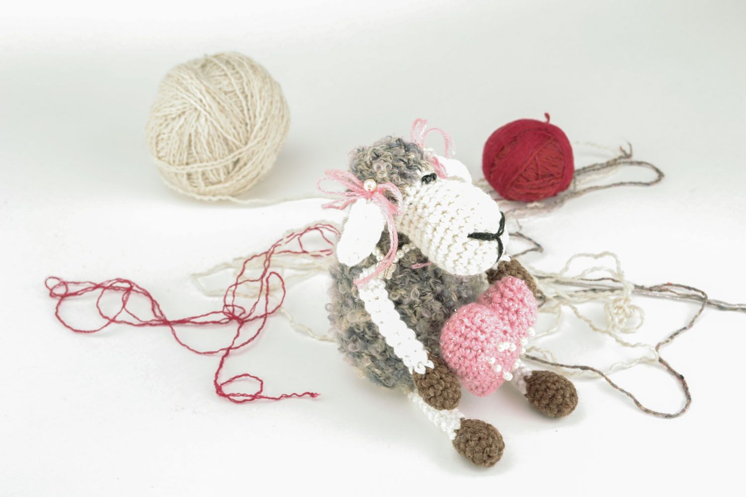 Brinquedo macio tricotado com gancho foto 5