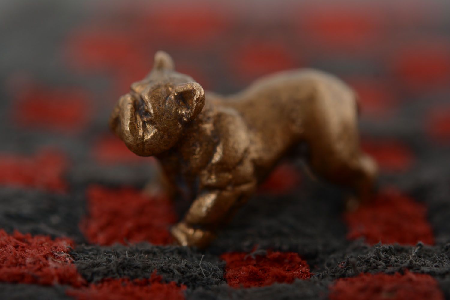 Bronze figurine English Bulldog photo 5