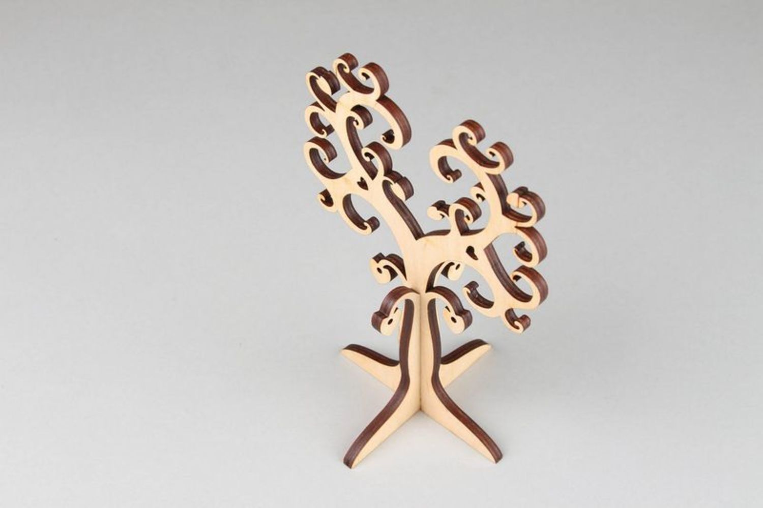 Tree for jewelry made from birch plywood photo 3