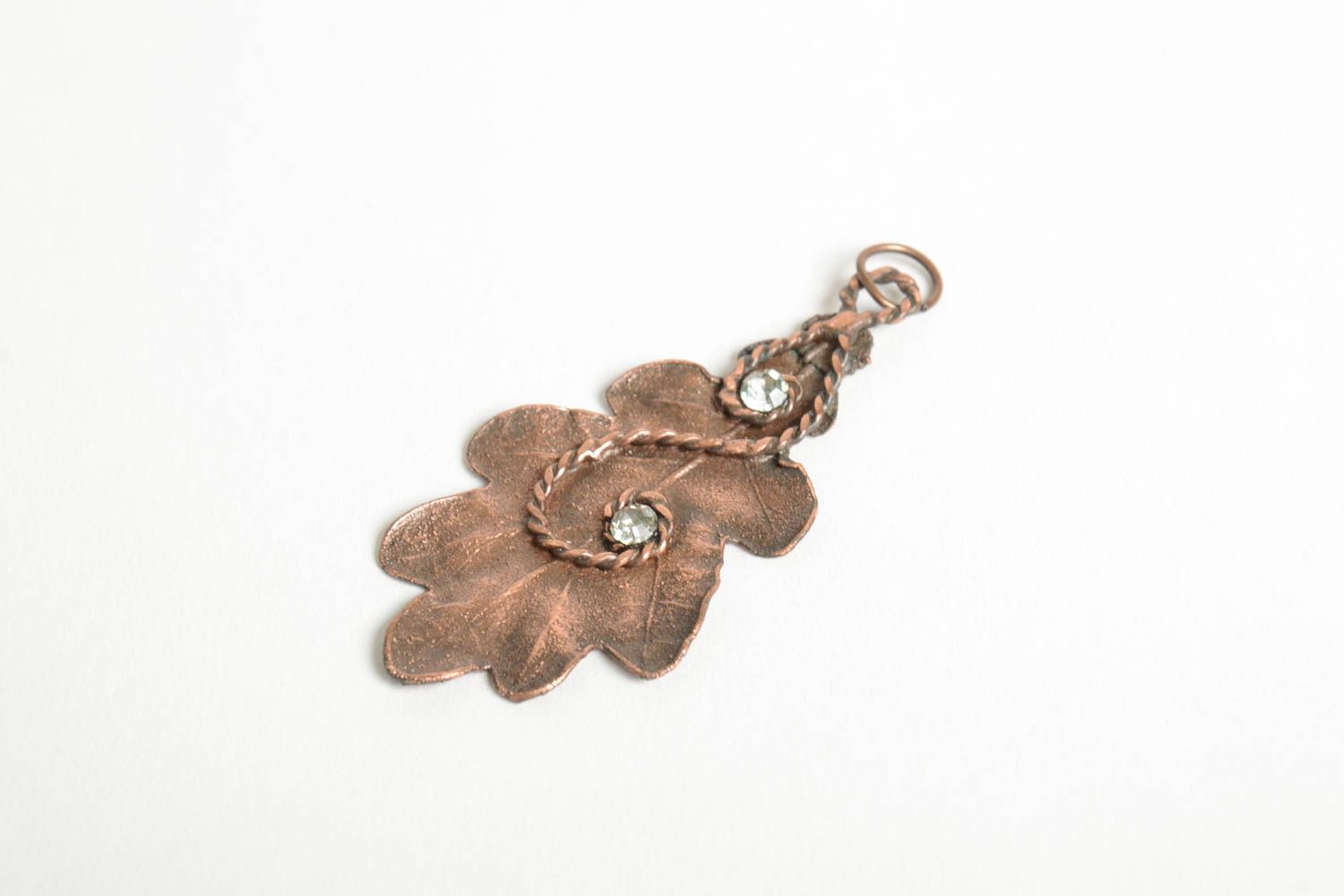 Stylish handmade copper pendant metal jewelry designs fashion trends photo 3