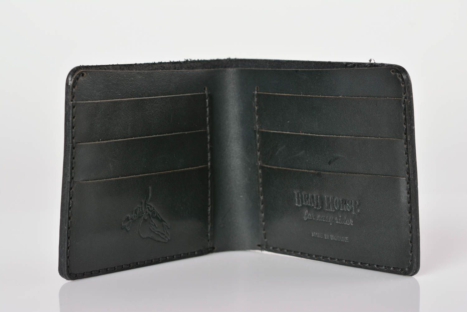 Мужское портмоне ручной работы кожаный кошелек аксессуар для мужчин гравировка фото 2