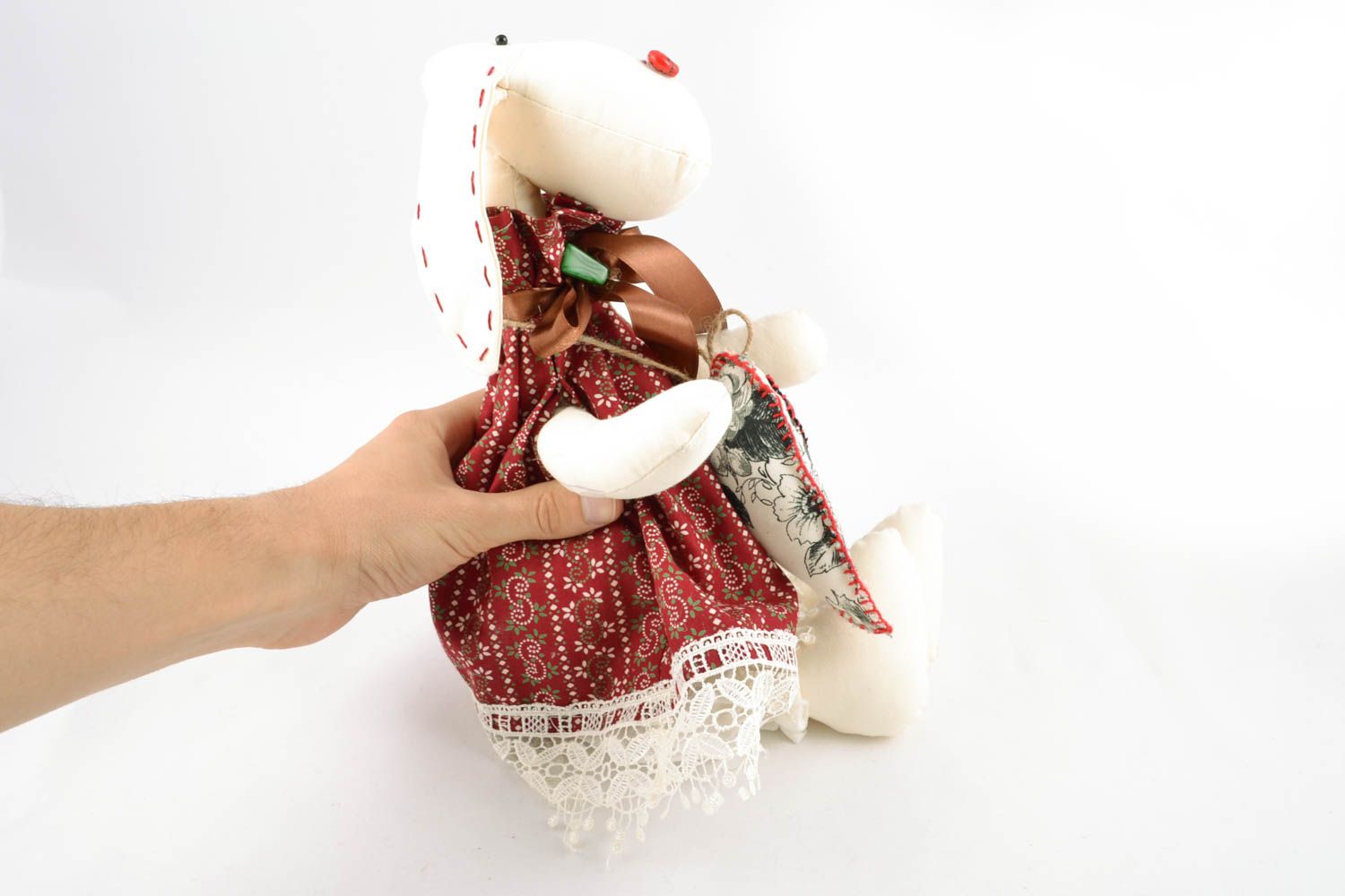 Soft toy Sheep with Heart photo 4