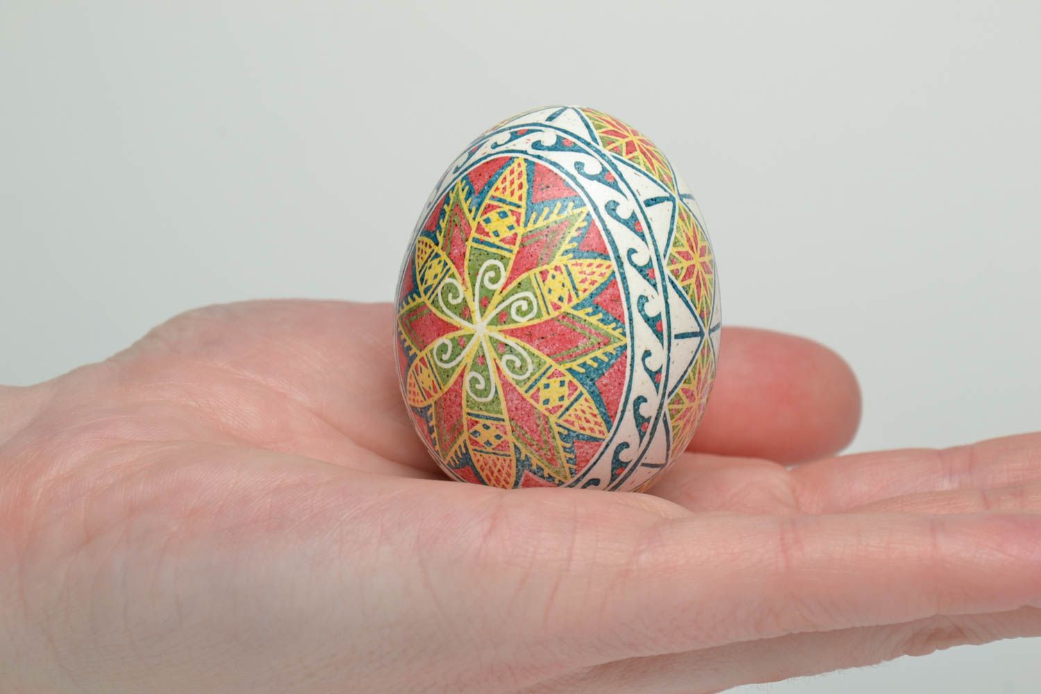 Пасхальное яйцо писанка с росписью  фото 5
