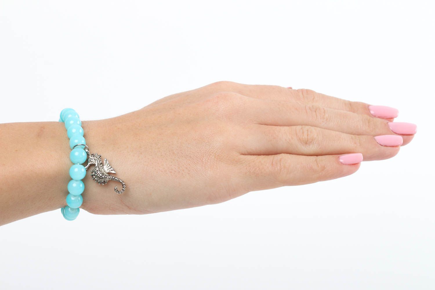 Handmade jewelry designer bracelet unusual gift for girls beads bracelet photo 5