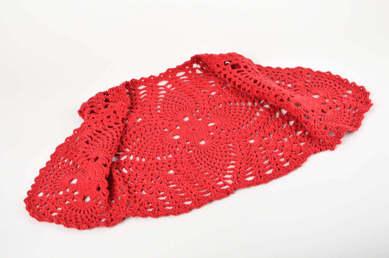 Chaleco de lana rojo hecho a mano y tejido ropa de moda regalo para niñas foto 3