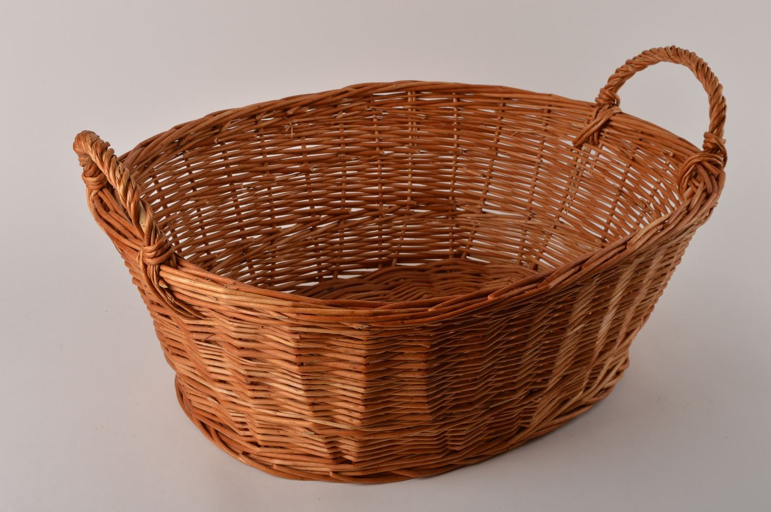 Handmade beautiful woven basket stylish basket for laundry interior decor photo 5