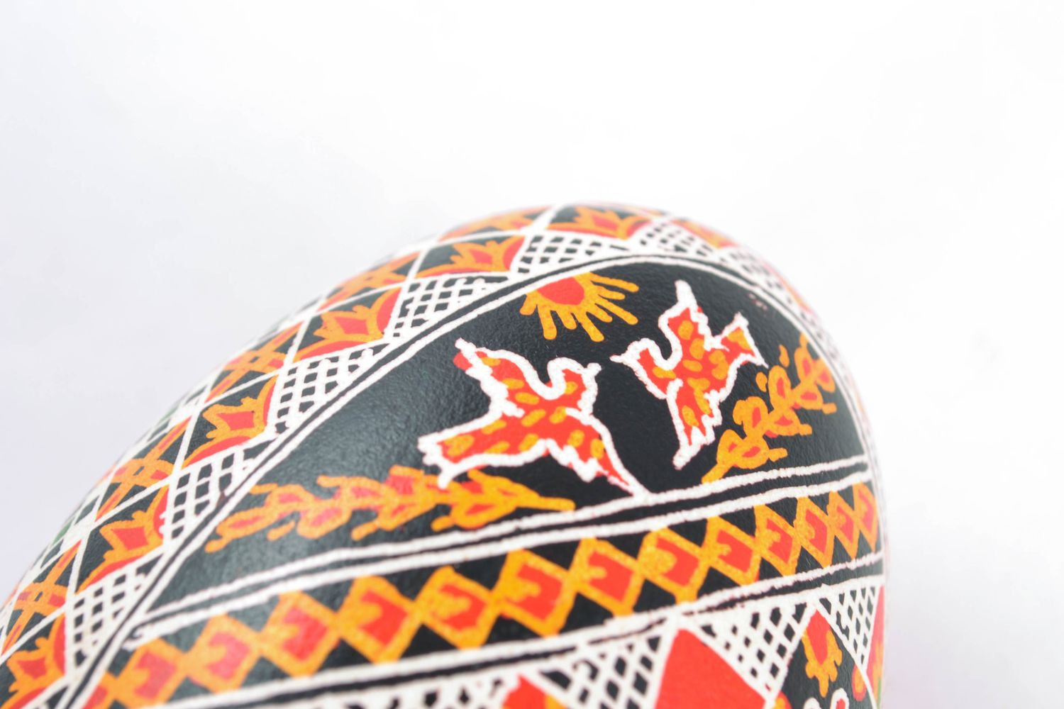 Декоративное яйцо ручной работы с росписью  фото 4