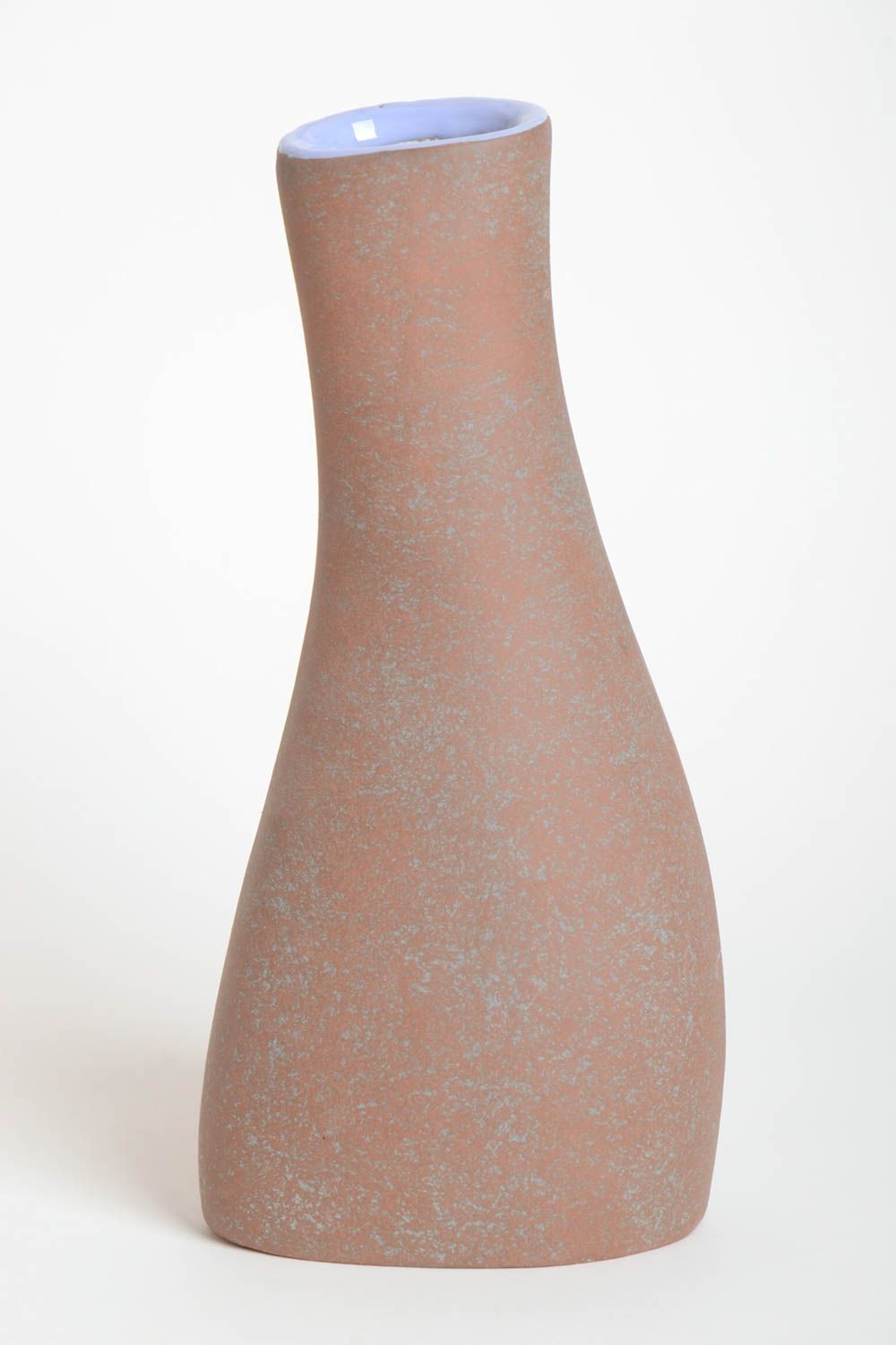 Сувенир ручной работы керамическая ваза для цветов декор для дома цветок пустыни фото 4