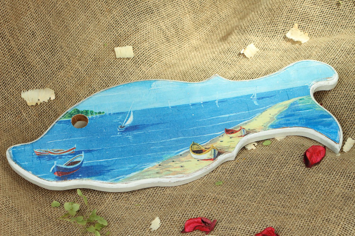 Fish-shaped cutting board photo 5