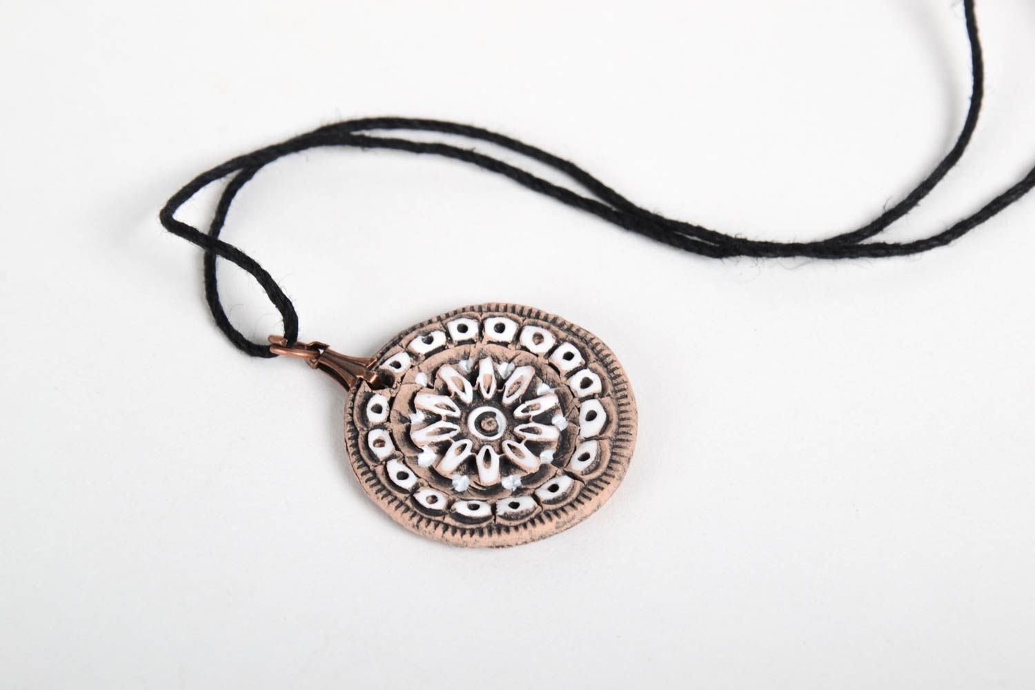 Neck accessory designer women pendant women pendant with unusual ornament photo 5