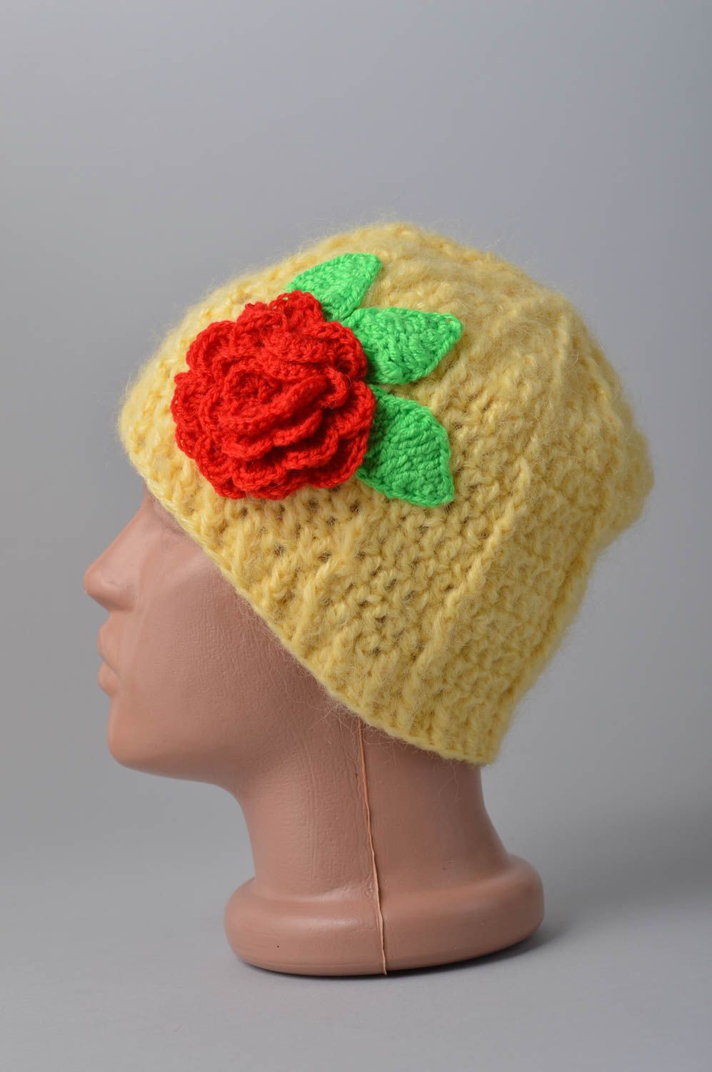 Unusual handmade crochet hat fashion accessories crochet ideas gifts for her photo 3