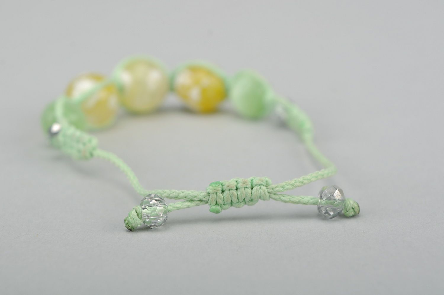 Bracelet with Natural Stones photo 2
