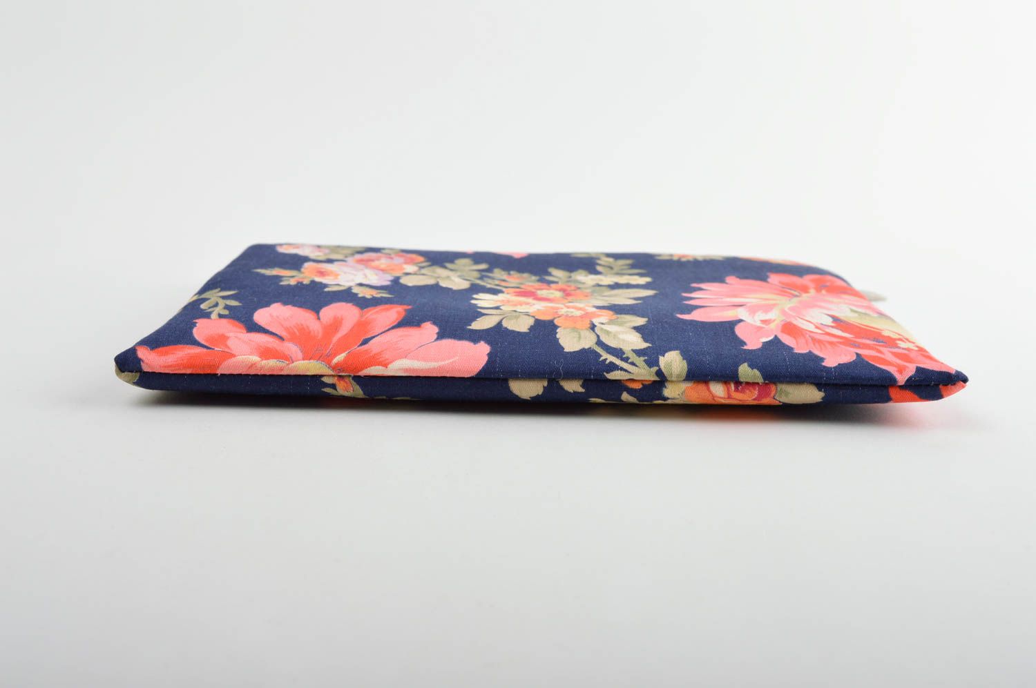 Сумка ручной работы сумочка клатч женская сумка из ткани с цветочным принтом фото 3