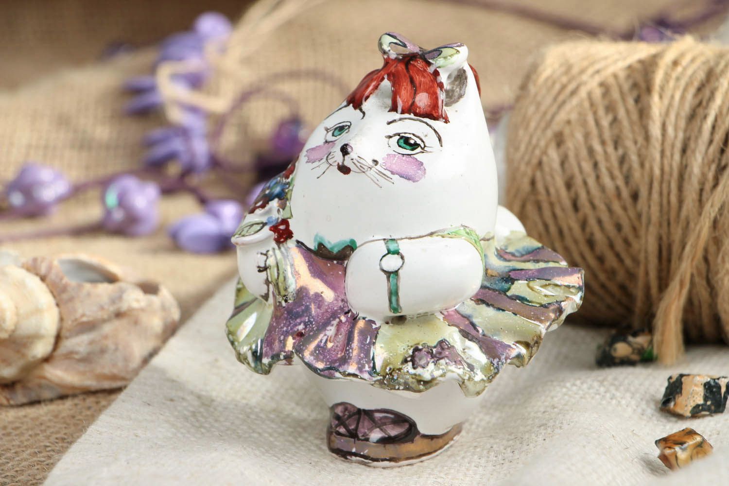 Ceramic figurine Kitty photo 5