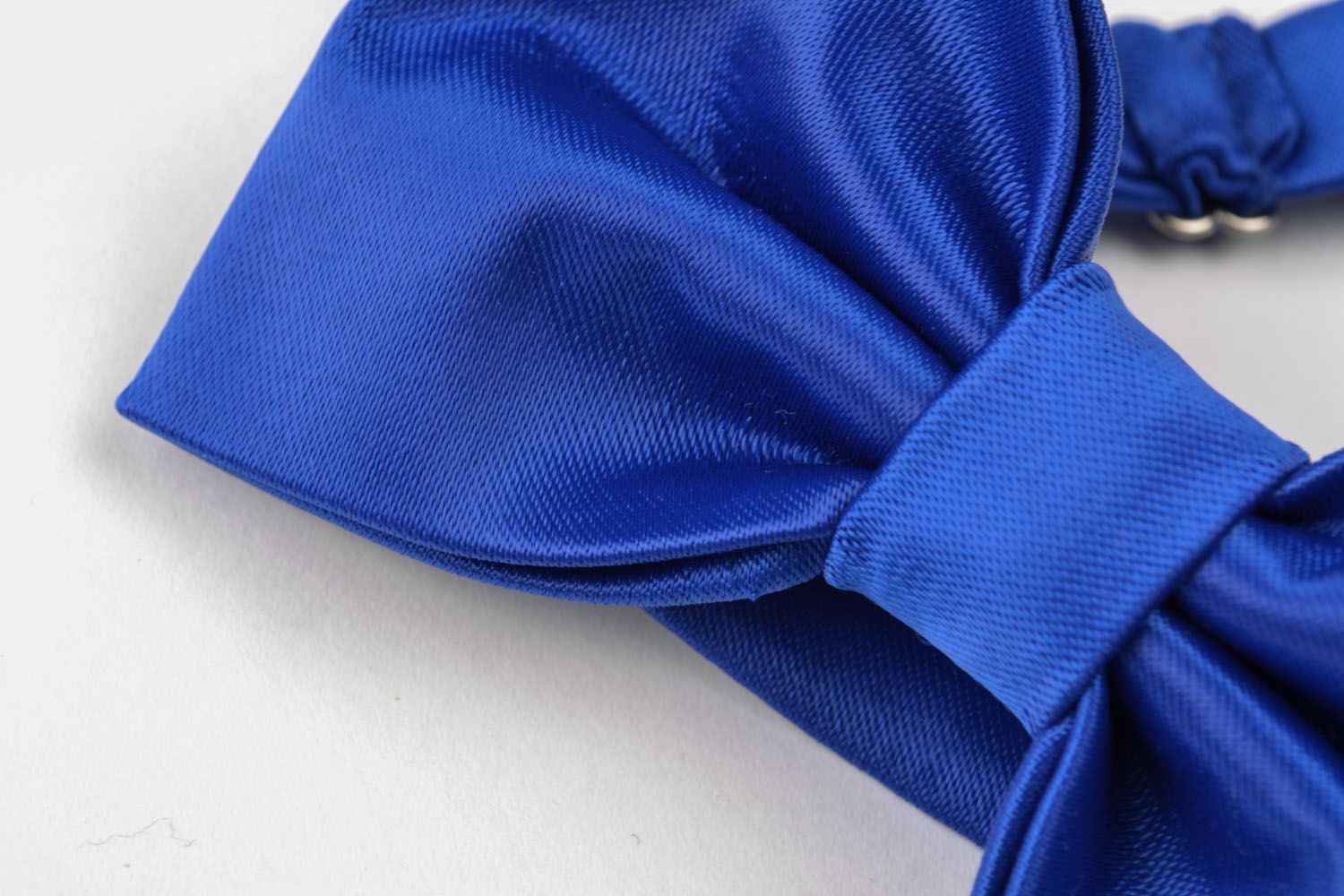 Elegant blue bow tie photo 4
