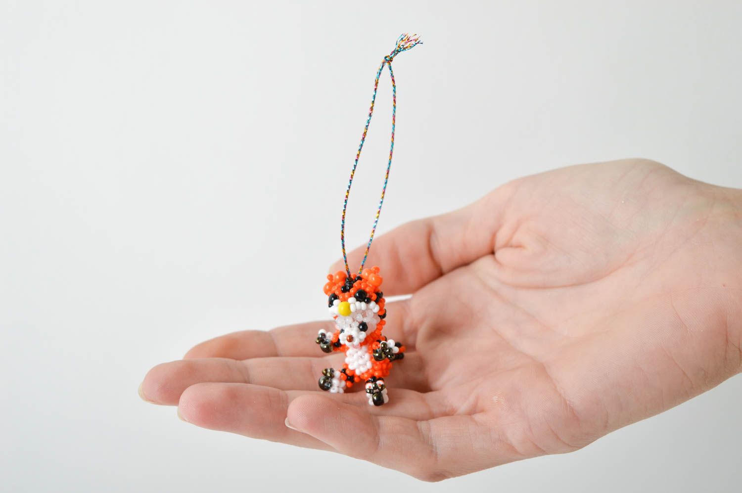 Handmade Schlüsselanhänger für Kinder Glasperlen Accessoire originelles Geschenk foto 2