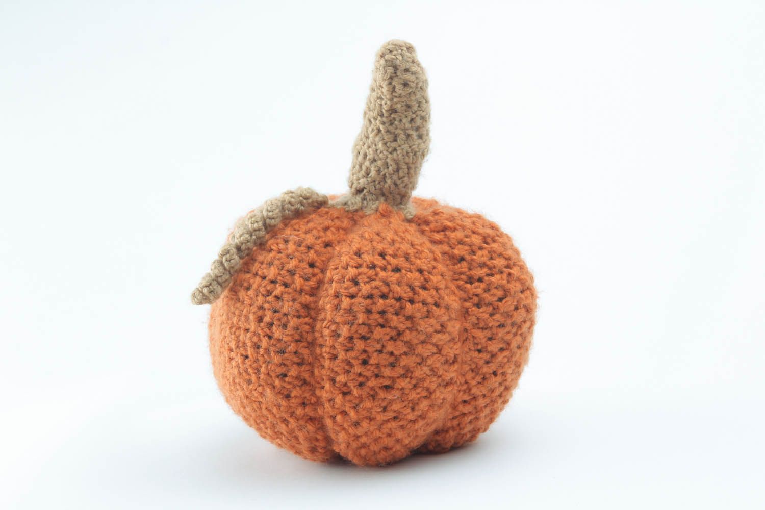 Crocheted pumpkin photo 2