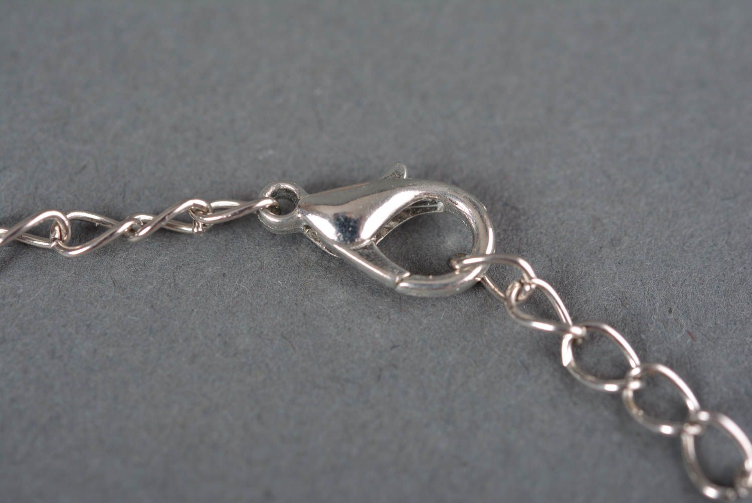 Handmade bracelet metal jewelry flower bracelet epoxy resin gifts for women photo 5