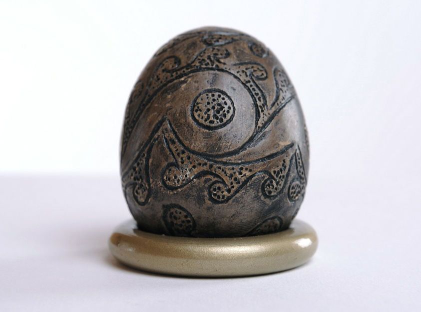 Huevo de cerámica foto 1