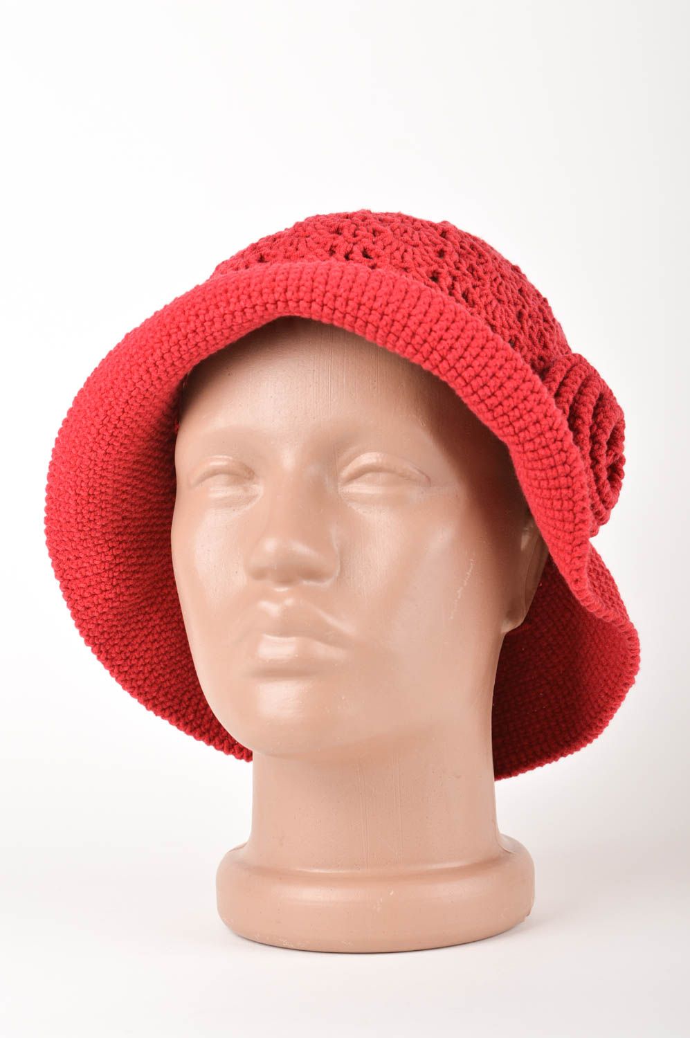 Modisches Accessoire handgefertigt Sommer Hut ungewöhnlich Hut für Frauen foto 1