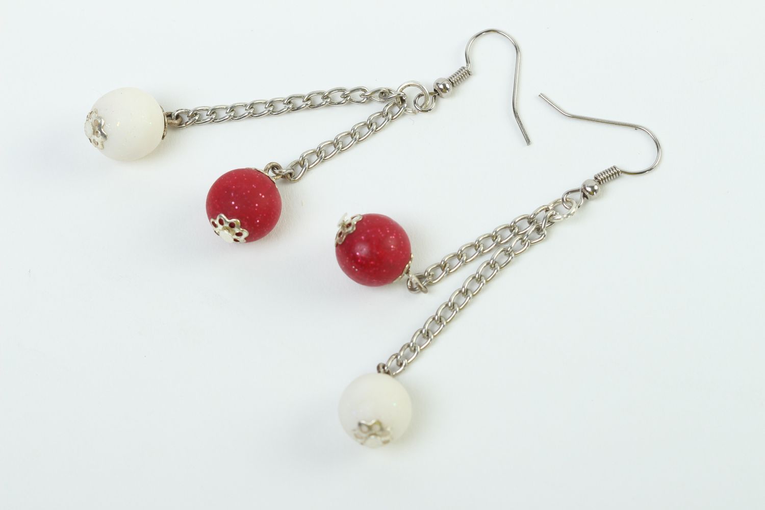 Handmade earrings unusual gift ideas clay earrings for women beautiful jewelry photo 5