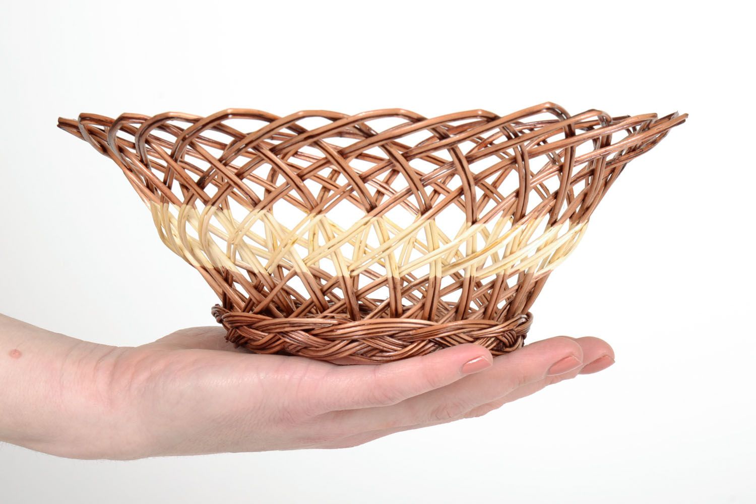 Woven basket for little things photo 5